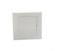 Wenyouya White ABS Hinged Access Panel Inspection Hatch Cover For Easy Plumbing And Electrical Repairs, For Standard Wall Openings For Home Improvement And Renovation Projects(120 * 120mm)