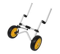 wenyuyu Light And Practical Vertical Kayak Trolley - Canoe SUP Windsurf Trailer Cart - Heavy Duty Dolly Canoe Trolley Carrier with Wheels