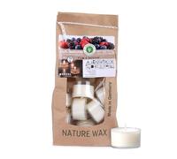 Wenzel scented Tea Lights - 18 long burning Tealight Candles - 7 Hours natural Wax - aluminum-free - Plum Berries scence - Home Decorations, new Home Gifts, Outdoor, Garden & more