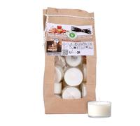 Wenzel scented Tea Lights - 18 long burning Tealight Candles - 7 Hours natural Wax - aluminum-free - Vanilla Caramel scence - Home Decorations, new Home Gifts, Outdoor, Garden & more
