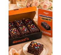 Wenzel's the bakers - Chocolate Crispy Traybake - Indulgent Chocolate Traybake Slice - Perfect of Gifting, Afternoon Treat, Birthday Celebration, & Chocolate Lovers' Treat