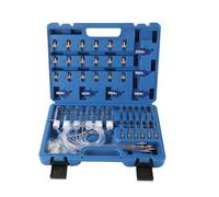 Wenzhon Diesel Injector Flow Test Tool Kit Fuel Injector Tester, Diesel Injector Flow Diagnostic Cylinder Common Rail Adaptor Test Tool Kit Suitable for Engines with Up to 6 Cylinders