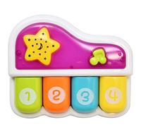WEofferwhatYOUwant Baby Piano - Portable Musical Toy for Infants & Toddlers - Interactive Piano with Lights, Songs & Learning Modes - Baby Music Instrument Travel Size for Babies 6+ Months