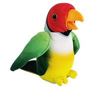 WEofferwhatYOUwant Talking Parrot Plush Toy - Repeats Your Voice Clearly - Interactive Mimicry Bird for Kids - Educational Toy Pet - Soft Stuffed Animal for Boys & Girls Ages 3 and Up