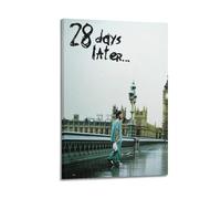 WEOFURBL 28 Days Later Movie Poster Poster Decorative Painting Canvas Wall Posters And Art Picture Print Modern Family Bedroom Decor Posters 12x18inch(30x45cm)
