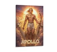 WEOFURBL Apollo Greek God Art Poster Poster Decorative Painting Canvas Wall Posters And Art Picture Print Modern Family Bedroom Decor Posters 12x18inch(30x45cm)