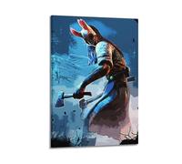 WEOFURBL Dead by Daylight Video Game PosterDead by Daylight - The Huntress Poster Decorative Painting Canvas Wall Posters And Art Picture Print Modern Family Bedroom Decor Posters 08x12inch(20x30cm)