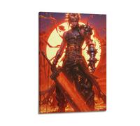 WEOFURBL Final Fantasy Art Poster42 Poster Decorative Painting Canvas Wall Posters And Art Picture Print Modern Family Bedroom Decor Posters 12x18inch(30x45cm)