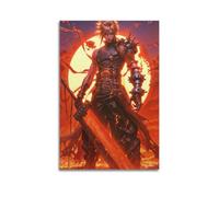 WEOFURBL Final Fantasy Art Poster42 Poster Decorative Painting Canvas Wall Posters And Art Picture Print Modern Family Bedroom Decor Posters 08x12inch(20x30cm)