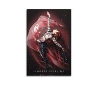 WEOFURBL Lindsey Stirling Poster Poster Decorative Painting Canvas Wall Posters And Art Picture Print Modern Family Bedroom Decor Posters 12x18inch(30x45cm)