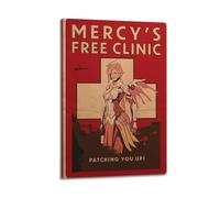 WEOFURBL Mercy's Free Clinic Poster Poster Decorative Painting Canvas Wall Posters And Art Picture Print Modern Family Bedroom Decor Posters 12x18inch(30x45cm)