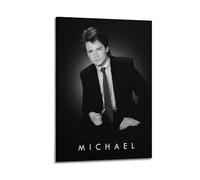 WEOFURBL Michael J. Fox Poster Poster Decorative Painting Canvas Wall Posters And Art Picture Print Modern Family Bedroom Decor Posters 16x24inch(40x60cm)