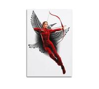 WEOFURBL Movie Hunger Games Poster Poster Decorative Painting Canvas Wall Posters And Art Picture Print Modern Family Bedroom Decor Posters 16x24inch(40x60cm)
