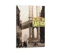 WEOFURBL Once upon A Time in America Poster Poster Decorative Painting Canvas Wall Posters And Art Picture Print Modern Family Bedroom Decor Posters 08x12inch(20x30cm)