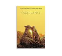 WEOFURBL Our Planet Poster Poster Decorative Painting Canvas Wall Posters And Art Picture Print Modern Family Bedroom Decor Posters 24x36inch(60x90cm)