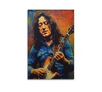 WEOFURBL Rory Gallagher Poster4 Poster Decorative Painting Canvas Wall Posters And Art Picture Print Modern Family Bedroom Decor Posters 24x36inch(60x90cm)