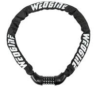 Weogine 3 ft Long High Security Heavy Duty Anti Theft Bike Chain Lock, 6 Digit Combination Resettable Keyless Bicycle Lock for Bike/Electric Scooter/Ebike/Motorcycle