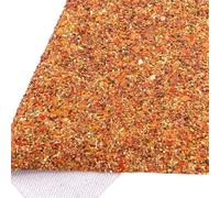 WEOKDFHA Glitter Faux Leather Sheets 5pcs 21x29cm Mixed Chunky Glitter Leather Fabric Faux Sheet DIY Handcraft Felt Backing Vinyl For Bow(Color-05)