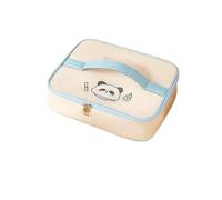 WEOKDFHA Lunch Bags Portable Square Lunch Box Bag Cute Thermal Insulation Handbag Meal Plate for Office Workers Bring Your Own(Color 4)