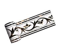 WEOKDFHA Self-Adhesive Borders Sticker 5M Self-Adhesive Side Line Tile Sticker Pattern Bathroom Kitchen Restaurant Wall Stair Floor Border Wall Sticker