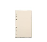 WEOKDFHA Spiral Notebook A5 A6 A7 Loose Leaf Notebook Refill Spiral Binder Inner Page Line Blank Craft Grid Inside Paper Stationery(A6 point)