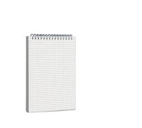 WEOKDFHA Spiral Notebook A5/B5/ Coil Notebook Line Flip Over Notepad 80Sheets Sketchbook Office Supplies(A5 grid)