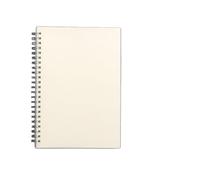 WEOKDFHA Spiral Notebook A5/B5 Notebook Spiral book coil Planner Lined Blank Grid Paper Journal Diary Sketchbook For Supplies Stationery Office(Blank,A6)