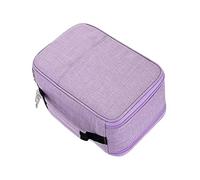 WEOKDFHA Storage Pen Bag 300 Slots Color Pencil Case Holder Organizer with Zipper Large Colored Pencil Storage Pouch for Boys Girls Art Supplies Marker(Purple)