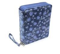 WEOKDFHA Storage Pen Bag Bag Stationery PU Storage Large Capacity Case Super Hole Pencil 127/150/184/200 Leather Student Zipper(127 holes5)