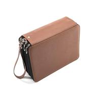 WEOKDFHA Storage Pen Bag Bag Stationery PU Storage Large Capacity Case Super Hole Pencil 127/150/184/200 Leather Student Zipper(184 holes1)