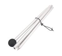WEOKDFHA Tent Poles 1Pc 5Section 1.6/2M Tent Poles Aluminum Alloy Adjustable Support Pole Foldable Beach Canopy Shelter Tarp(1.6M pointed tip)
