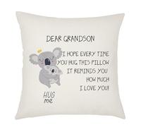 Weosan Grandson Gift Cushion Cover 45x45cm I Love You Reminder