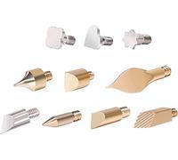 WEP 10 PCS Replacement Pyrography Tips (Solid Tip Type) for WEP 939D-II Wood Burning Pyrography Kit