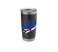 Wepa Bandera Puerto Rico Pride Stainless Steel Insulated Tumbler
