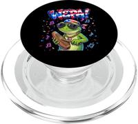 Wepa Coqui Frog Puerto Rico Flag Güiro Music PopSockets PopGrip for MagSafe