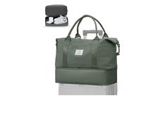 WEPLAN Ryanair Cabin Bag 40x30x20 Wizzair Underseat Travel Duffel Bag Women Men Weekend Overnight Bags Flight Holdall Carry on Hand Luggage Sport Gym Bags Mum Hospital Maternity Womens,A03-Army Green
