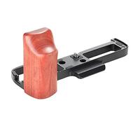 WEPOTO XPRO3 Handgrip L-Shape Grip with Quick Release Plate for Arca,Wood Side Handle,Compatible with Fujifilm X-PRO3 Camera -GP-XPR03-R