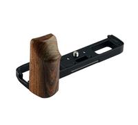 WEPOTO XPRO3 Handgrip L-Shape Grip with Quick Release Plate for Arca,Wood Side Handle,Compatible with Fujifilm X-PRO3 Camera -GP-XPR03-M,New upgraded version