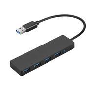 Weppduk 4 Port USB Hub,USB Splitter for Laptop - USB Type C Splitter for Laptop, Multiport USB 3.0 Hub Port Expander Fast Data Transfer for Computers