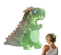 Weppduk Acrylic Dinosaur Hair Clip, Fashion Cute Plate Dinosaurs Hair Clip, Nonslip Acrylic Headdress Styling Tools, Strong Hold Hair Accessories For Everyday Use