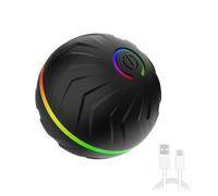 Weppduk Active Dog Rolling Ball - Automatic Electric sellf Rolling Ball | Portable Interactive Cat Ball | Smart Pet Exercise Toys For Puppy/Small/Medium/Dogs