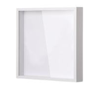 Weppduk Adventure Archive Box - White Travel Memorry Box | Memories Frame Boxes | Travel Memories Wood Frame For Keepsakes, Adventure Archive Shadow Box