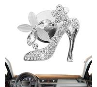 Weppduk Car Air Freshener Vent Clip with Rhinestones, Rhinestone Vent Clips, Air Conditioning Outlet Clip, Stylish Diffuser Vent Clip with Rhinestones for Girls, Women
