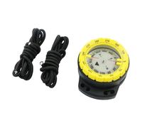 Weppduk Diving Compass, Scuba Diving Compass, Waterproof Underwater Diving Compass with Rope, Luminous Compass with Side Window, Marine Compass for Water Sports