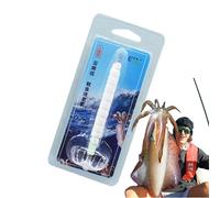 Weppduk Squid Jig Hooks, Squid Jigs , Fluorescent Squid Jig Hook, Octopus Sleeve Squid Jig Bait, Octopus Jig Hook, Night Octopus Bait