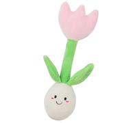 Weppduk Tulip Plush Pets Toys - Dog and Pets Interactive Plush Toy,Pet Educational Slow Feeding Tulip Plush Toy for Pets, Pet Hospital