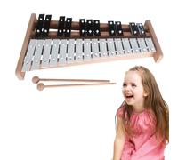 Weppduk Wooden Xylophone, Professional Glockenspiel, Instrument for Kids and Girls Portable, Professional Glockenspiel with 27 Notes, Interactive Toy Xylophone for Kids