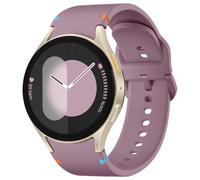 Wepro Compatible Samsung Galaxy Watch 7/6/5/4/FE Strap, 40/44/47mm, Soft Replacement Band, Smoke Purple