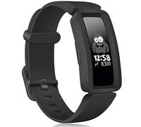 Wepro Compatible with Fitbit Ace 2 Strap/Fitbit Inspire Strap, [Full Protective] Soft Silicone Sprot Replacement Wrist Bands for Fitbit Aces 2/Inspire (HR) Girls Boys - Black