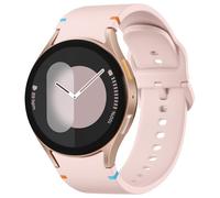 Wepro Compatible with Samsung Galaxy Watch 7 Strap 6/5/5 pro/4/FE Strap 40mm 44mm, Galaxy Watch 6 Classic 47mm 43mm, No Gap Sport Soft Replacement Band, Pink